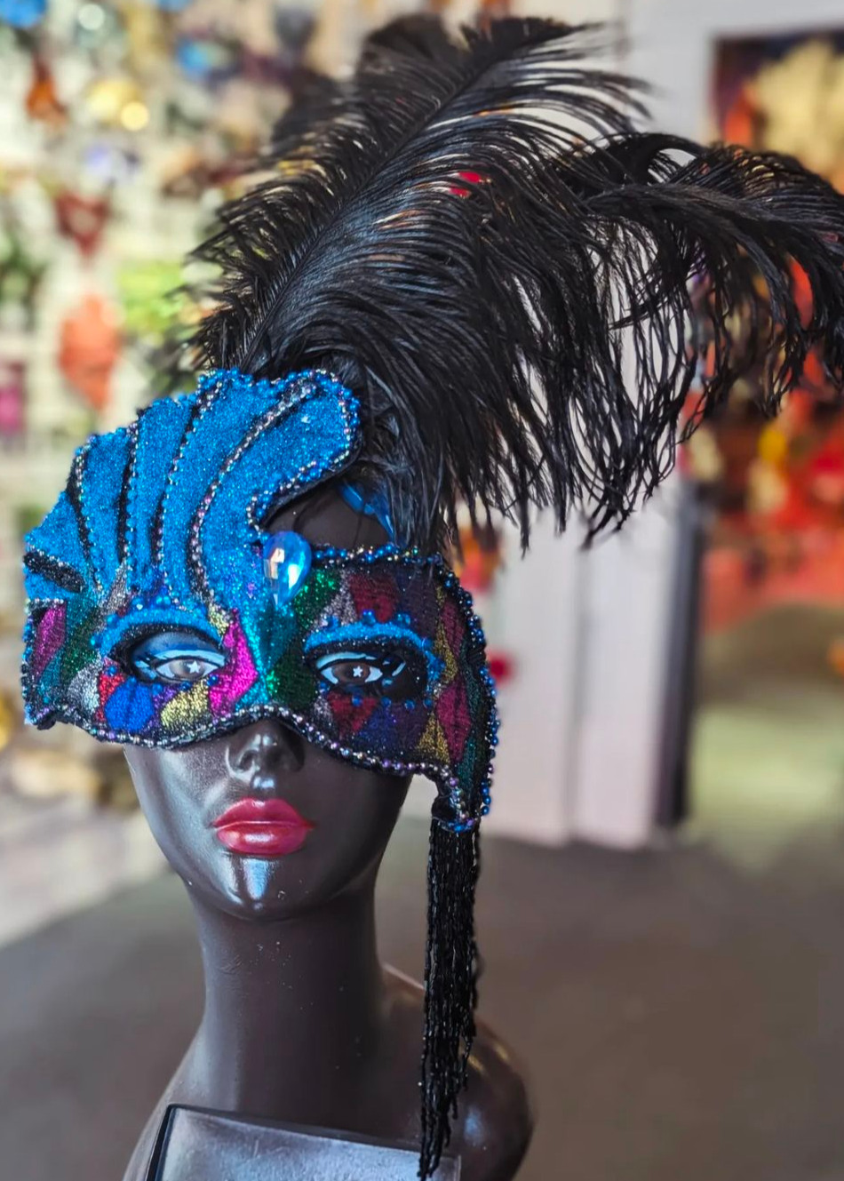 Fancy Erte Masq/ Blue image 0