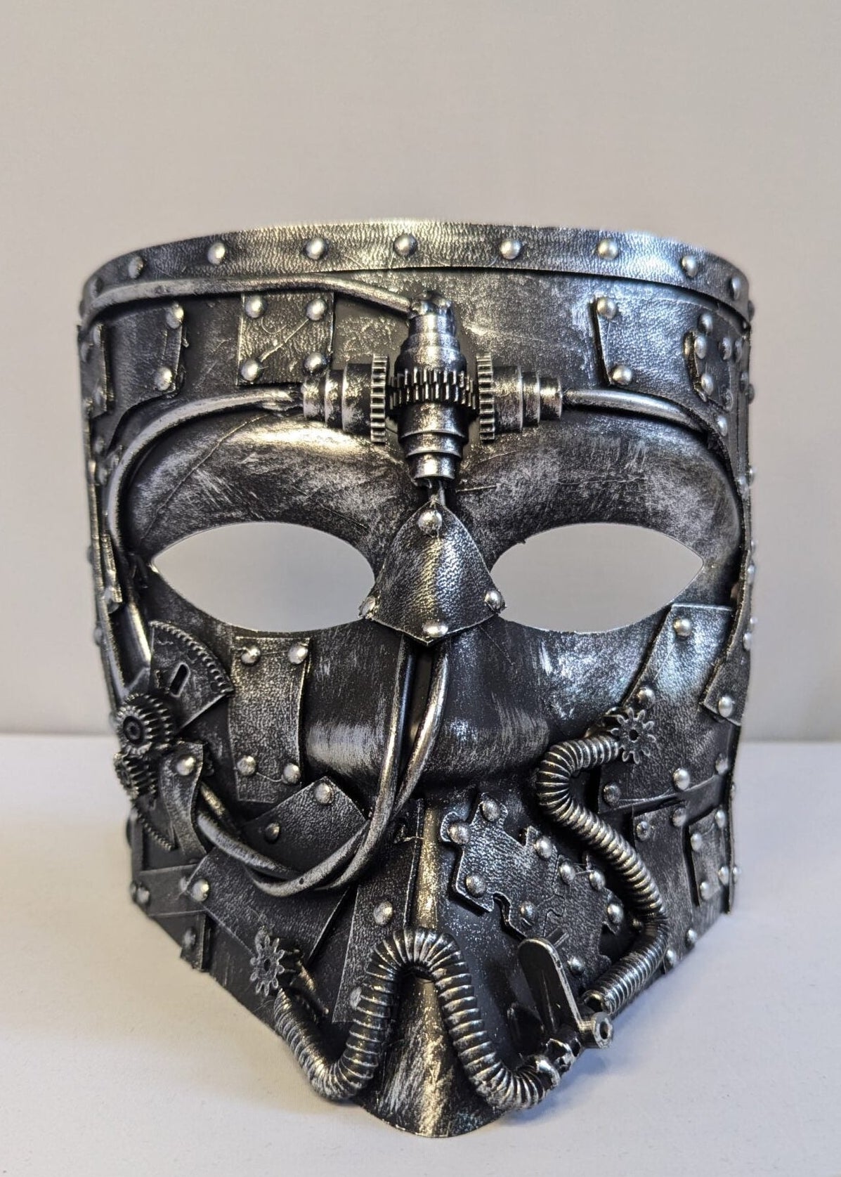 Steampunk Silver Bauta image 0